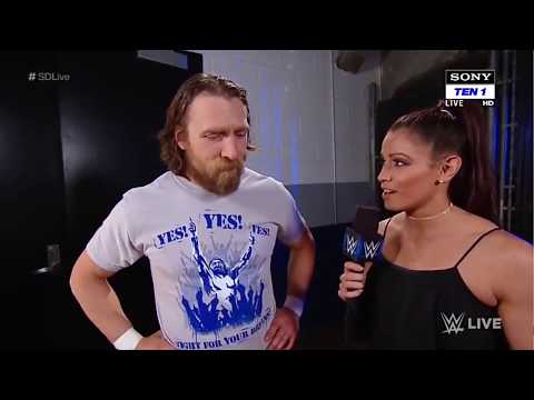 Daniel Bryan Backstage interview Smackdown Live 05 22 2018