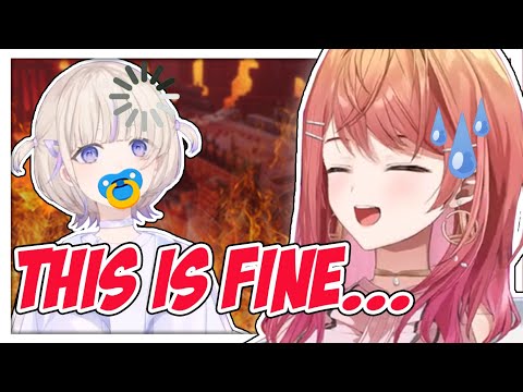 Hajime and Ririka's Minecraft Adventure Gone Wrong【Hololive】