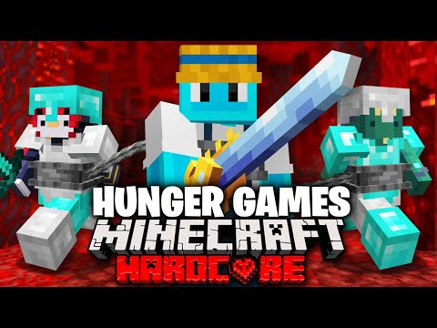 100 Players Simulate a CHAINED TOGETHER Hunger Games in Minecraft!