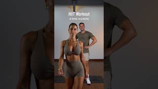 HIIT workout at home with no jumping