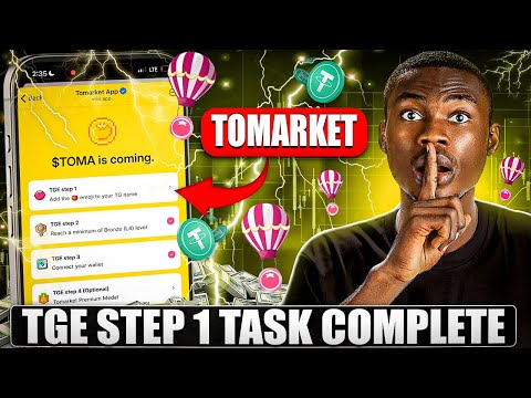 Tomarket TGE Step 1 Task Complete- How To add Tomato 🍅 Emoji in Name | Tomarket airdrop withdrawal