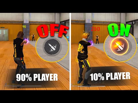 (SECRET) Fire Button Size, Position and Settings for Headshots in Free Fire | One Tap Headshot Trick