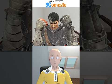 Saitama Goes On Omegle Pt. 18 #berserk #demonslayer #onepunchman #anime