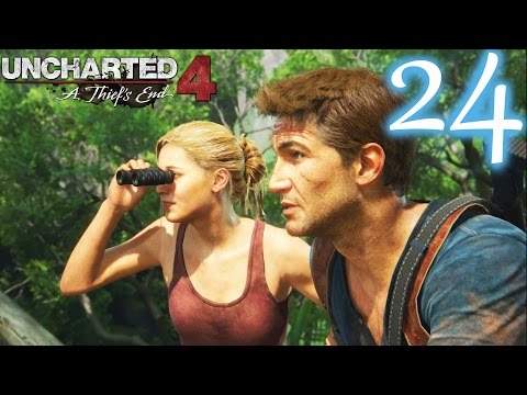 Uncharted 4 Walkthrough Gameplay (CRUSHING) | Part 24 - Going Up?