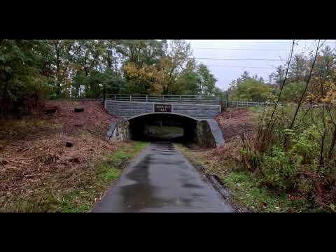 (4k) Spring Run Trail Saratoga Springs NY Walk About # 103 Oct. 17th 2022 Robert J Wheaton Jr