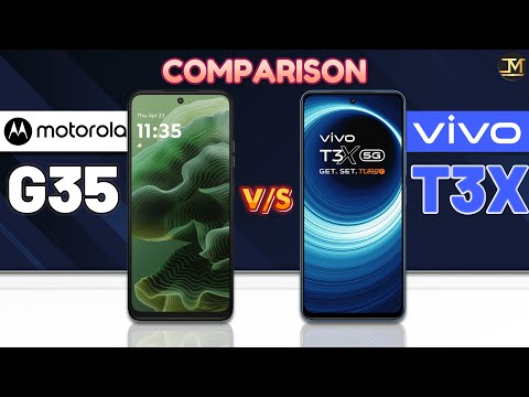 MOTOROLA g35 vs Vivo T3x : Which Phone is Best❓😮