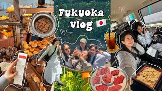 福岡VLOG🇯🇵 租車去湯布院! 太宰府半日遊/必吃燒肉店/博多拉麵/元祖明太子飯/溫馨麵包店🍞/咖啡廳巡禮♡