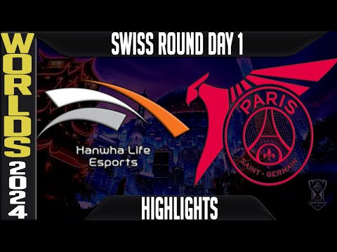 HLE vs PSG Highlights | LoL Worlds 2024 Swiss Stage Day 1 | Hanwha Life Esports vs PSG Talon