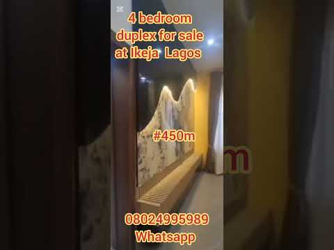 4 bedroom duplex at Ikeja for sale at #450m