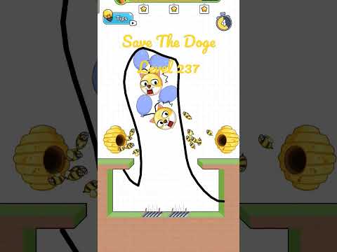 Save The Doge Level 237 3 STARS Gameplay. #savethedoge #shorts #gameplay #walkthrough #mobilegame