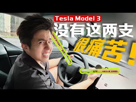 Model 3 没有这两支真的太难了！【特斯拉日记2】 两支棍