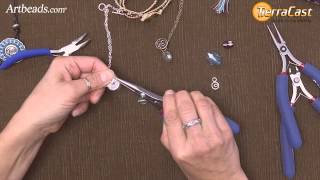 Artbeads Tutorial - TierraCast Button Jewelry Ideas with Tracy Gonzales