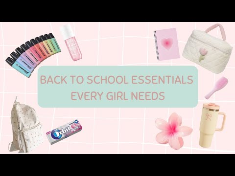 Back to School Essentials Every 'IT' Girl Needs 💕