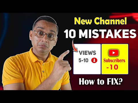 New YouTube Channel 10 Mistakes | 90% YouTubers will Never Grow With These 10 Mistakes