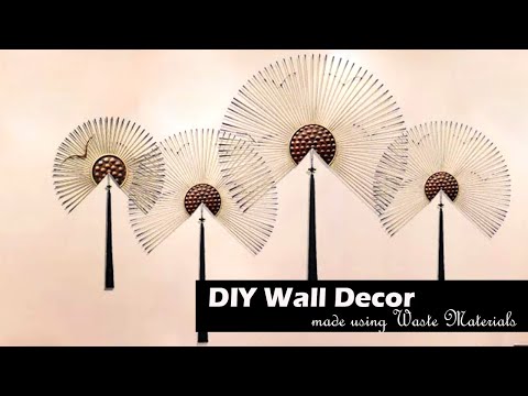 DIY Wall Decor using Waste Materials l l Best out of waste l l