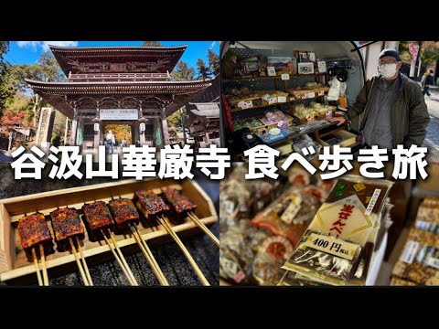 【岐阜観光】谷汲山華厳寺食べ歩き旅／ロバのパン/豆腐田楽／生せんべい