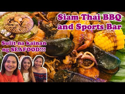 SIAM THAI BBQ AND SPORTS BAR - Sulit na kainan ng SEAFOOD!!! @ Pioneer Shopping Center, Pasig