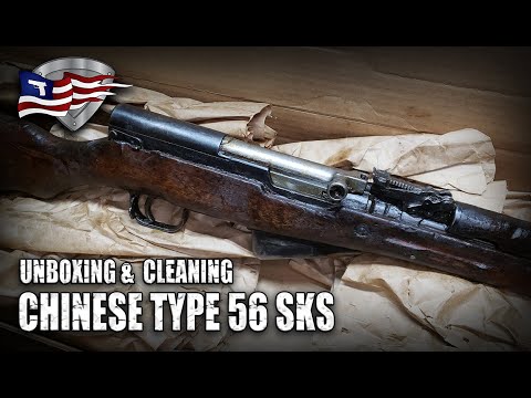 Chinese Type 56 SKS / Unboxing & Cosmoline Cleaning