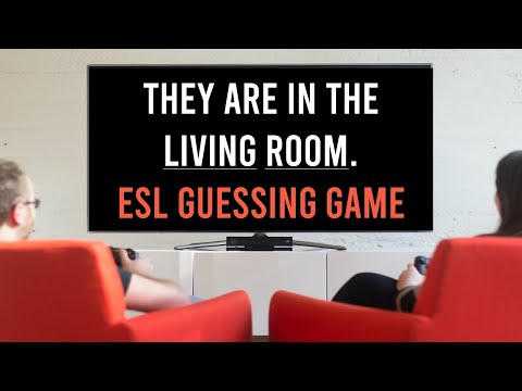 Rooms In A House | English ESL Guessing Game | Parts Of A Home