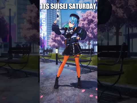 FIRST SUI SATURDAY OF 2025 🎉🎉🎉🎉🎉🎉 #ほしまちすぺーす #ほしまちぎゃらりー #suisei #hololive #vtuber #shorts