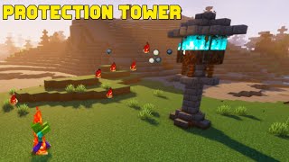 Minecraft: How to make Protection Tower