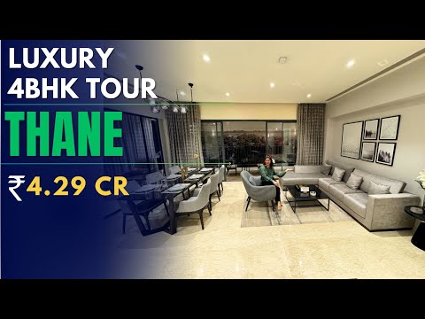 Kalpataru Parkcity LUXURY 4 BHK Tour with Central Park View | Residential Suite in Thane, Kolshet