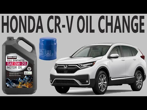 Honda CR-V Oil Change (1.5L Engine)