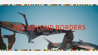 上毛新聞創刊130周年記念【 ACT BEYOND BORDERS 】～鶴舞う者たちプロジェクト FLY1～