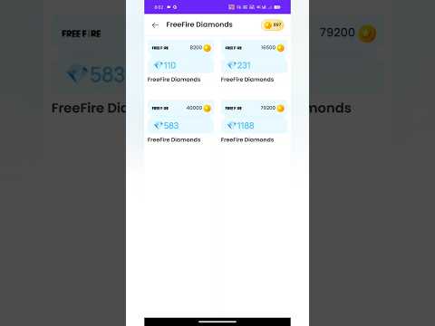 Free Fire Diamond Earning App Real 💎| Free Fire Diamond Earn App | Free Fire Diamond app #ffdiamonds