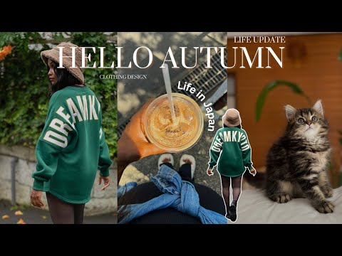 DRAMA AGAIN? W/E Hello fall 🥹  LIFE UPDATE + NEW FAMILY MEMBER, CLOTHING DESIGN