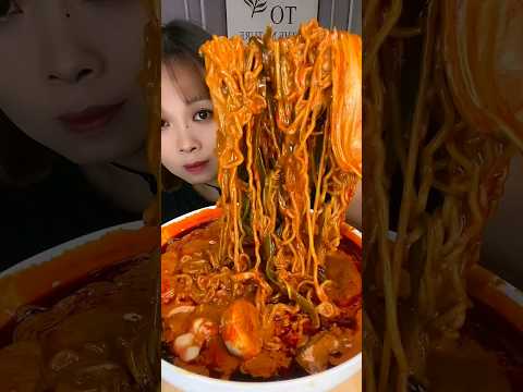 Spicy 🥵 Maggie eating challenge 🤩#mukbang #asmr #shortsfeed #shortsviral #shortviral #shorts #short