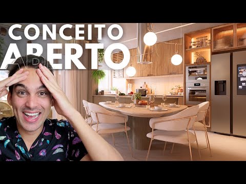 REFORMA DE APARTAMENTO PARA CONCEITO ABERTO [review do projeto]