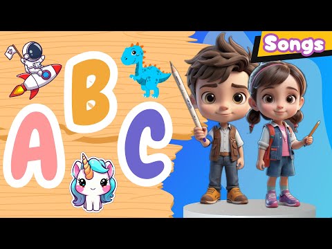 ABC Phonic Song | Learning videos for kids | Nursery Toddler Learning | A-astronaut B-butterfly