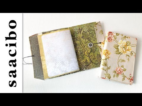 How to Make A Junk Journal Cover With 2 Large Envelopes