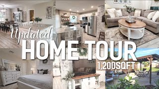 Small home tour | Farmhouse decor style | 1200 sqft house tour