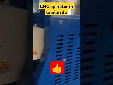 ⚒️CNC operator in tamilnadu#shorts