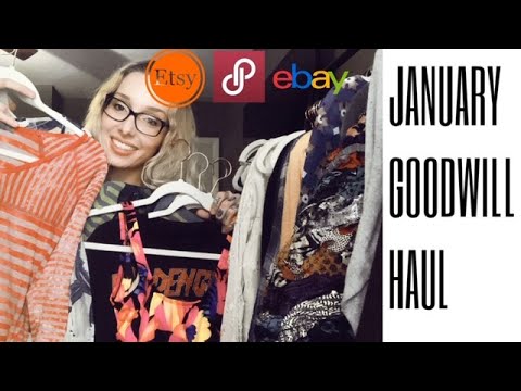 Thrifted Clothing Haul: Bread & Butter Brands to Resell on Poshmark, eBay, Etsy