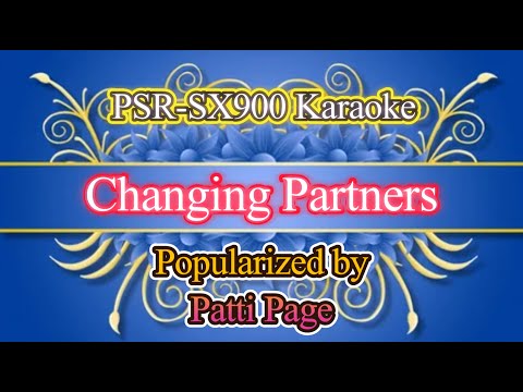 Changing Partners - Patti Page Video Karaoke