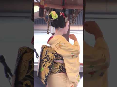 dance of a maiko (Japanese classical dance)