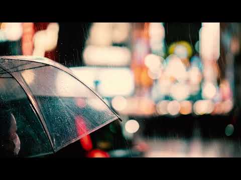 「癒し」雨の音 雨傘 ASMR