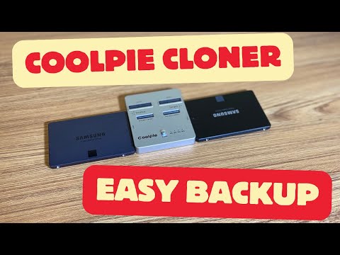 Clone a Hard Drive - Easy! (COOLPIE NVME/SATA 3-in-1 SSD Cloner)