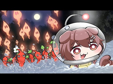 【手描き】6秒でピクミンを全滅させしまう戌神ころね【こまいぬ/切り抜き/Hololive】