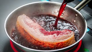 【Braised Pork Belly】Chef 's recipe for Kakuni with red wine