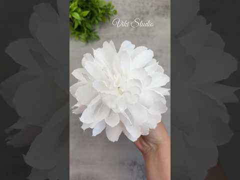 Easy Paper Craft Ideas! Home decor Paper Flowers