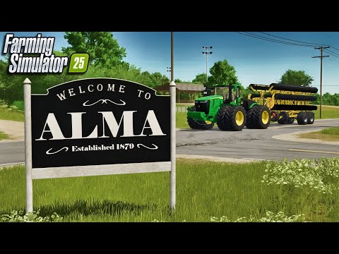 Map Preview - Alma Missouri by Celobuki | Farming Simulator 25