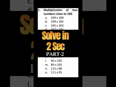 Shortcut tricks #58 multiplications #rrbalp #rrbalp2024 #mathstricks #viral #easymaths #aptitude