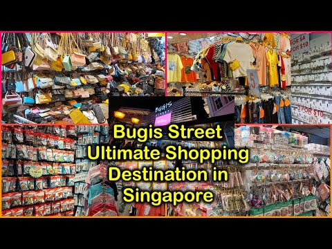 Bugis Street Market Tour Singapore/Cheapest and Affordable Street Shopping/ Best place in Singapore