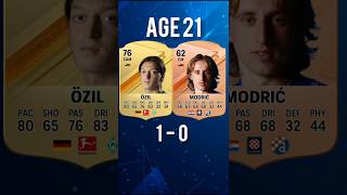 MESUT ÖZIL VS LUKA MODRIC FIFA COMPARISON #eafc25 #fifacards #shorts