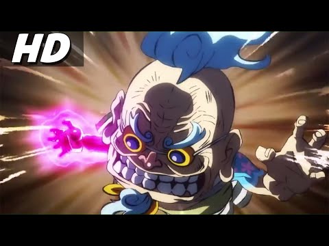 Old Man Hyogoro uses Ryou Haki (Advanced Armament Haki) | One Piece HD