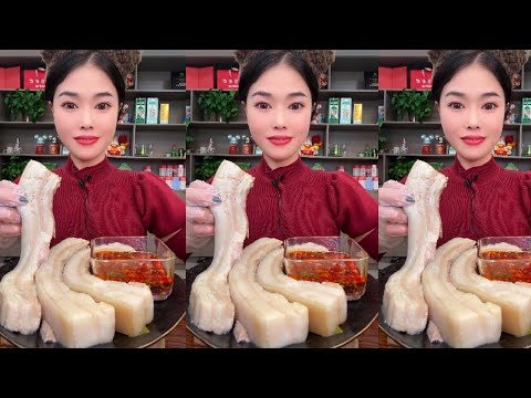 Pork belly mukbang